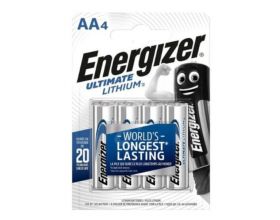 Батарейка алкалиновая Energizer FR6 AA /4BL Lithium (цена за блистер 4 шт)