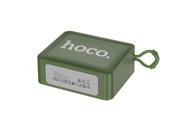 Портативная беспроводная колонка HOCO BS51 Gold brick sports BT speaker (черный)