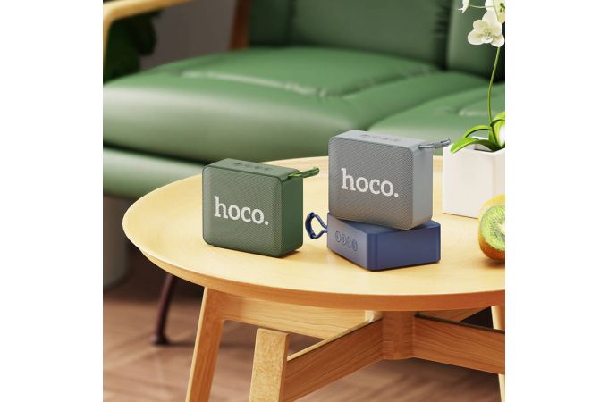 Портативная беспроводная колонка HOCO BS51 Gold brick sports BT speaker (черный)