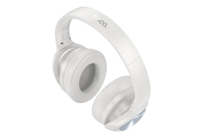 Наушники мониторные беспроводные HOCO W54 Young ANC BT headphones (цвет топленое молоко) с шумоподавлением