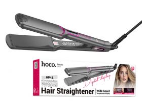 Плойка для волос HOCO HP42 Wide board hair straightener with digital display с дисплеем