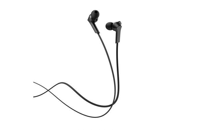 Наушники вакуумные проводные HOCO M72 Admire universal earphones (черный)