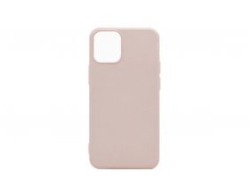 Чехол для iPhone 12 mini (5.4) Silicone Case Soft Touch (розовый песок) MagSafe