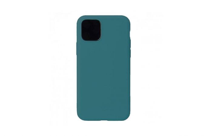 Чехол для iPhone 12 (6.1) Silicone Case Soft Touch (бирюзово-зеленый) 58 MagSafe