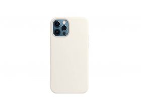 Чехол для iPhone 12 Pro Max (6.7) Soft Touch MagSafe (белый) 9