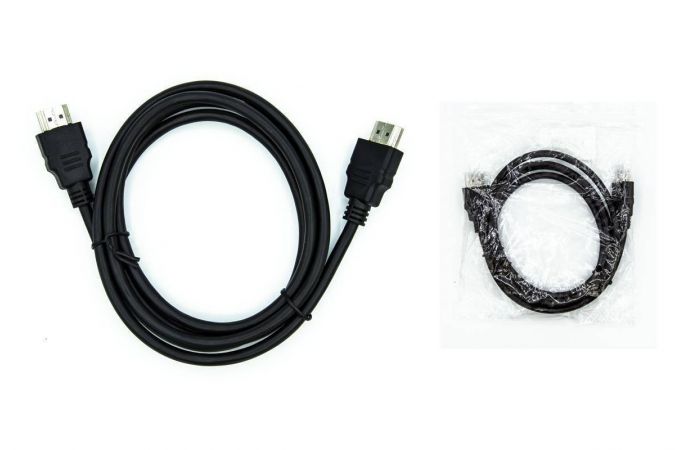 Кабель HDMI (папа - папа) 0,5 м (V1.4) черный