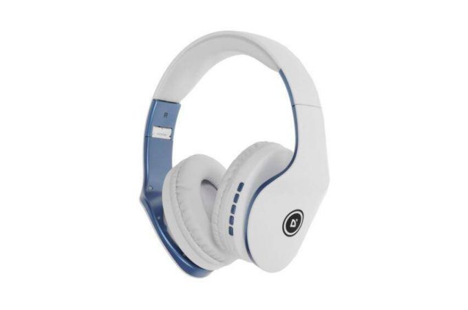 Наушники мониторные беспроводные Defender FreeMotion B525 Bluetooth (бело-синий)