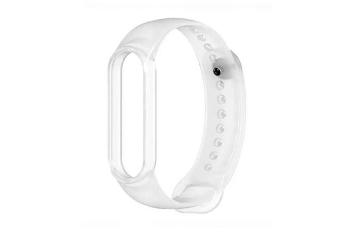 Ремешок силиконовый для XIAOMI MI Band 3/MI Band 4 прозрачный