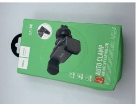 Держатель автомобильный для телефона HOCO CA108 Pilot holder for car outlet в воздуховод черный (УЦЕНКА! МЯТАЯ УПАКОВКА)