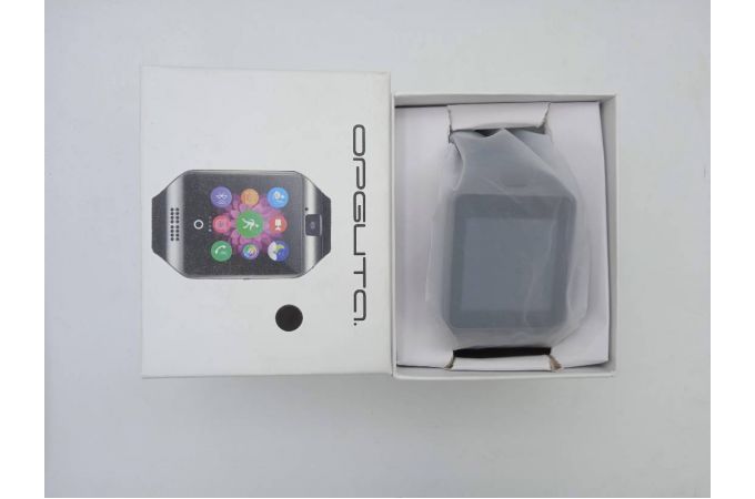 Смарт часы Орбита OT-SMG09 (Черный/Серебро, SIM,TF) (УЦЕНКА! ПОСЛЕ РЕМОНТА)