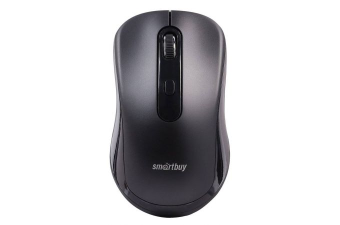 Мышь беспроводная Smartbuy 282AG черная беззвучная 800/1200/1600 dpi / SBM-282AG-K