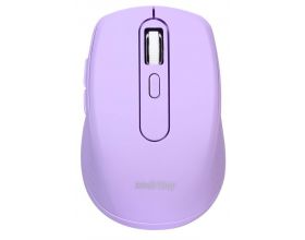 Мышь беспроводная Smartbuy 611AG лиловая беззвучная 800/1200/1600 dpi / SBM-611AG-V