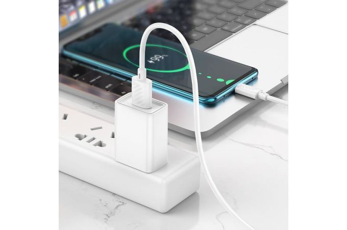 Кабель USB - USB Type-C HOCO X88 (белый) 2м