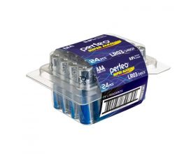 Батарейка алкалиновая Perfeo LR03 AAA/24BOX Super Alkaline цена за 24 шт