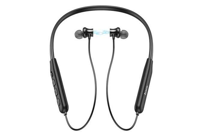 Наушники вакуумные беспроводные HOCO ES64 Easy Sound sports BT earphones headset Bluetooth (темно зеленый)