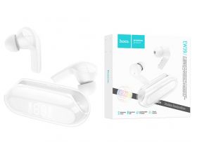 Наушники вакуумные беспроводные HOCO EW39 Bright true wireless ENC BT stereo headset Bluetooth (белый)