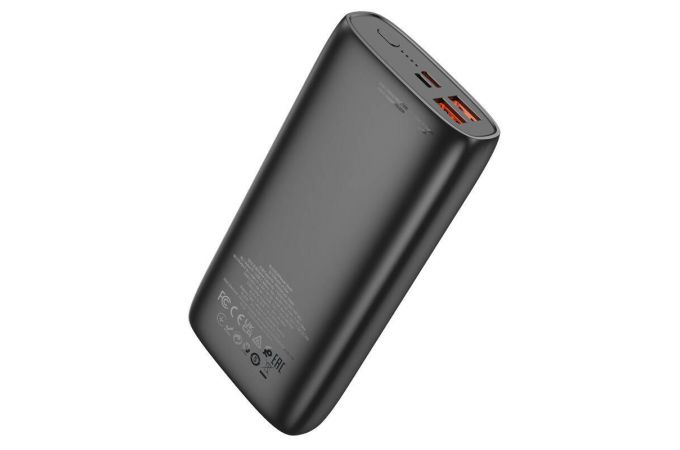 Универсальный дополнительный аккумулятор Power Bank HOCO J122A 22.5W + PD20W (20000 mAh) (черный)