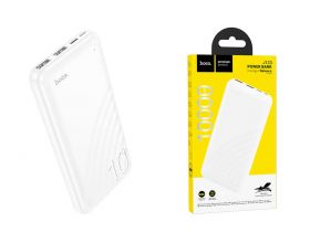 Универсальный дополнительный аккумулятор Power Bank HOCO J123 (10000 mAh) (белый)