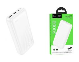 Универсальный дополнительный аккумулятор Power Bank HOCO J123A (20000 mAh) (белый)