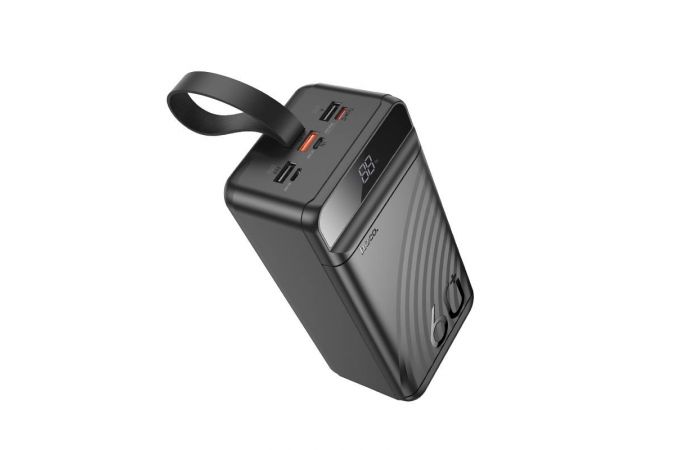 Универсальный дополнительный аккумулятор Power Bank HOCO J123С 22.5W + PD20W (60000 mAh) (черный)