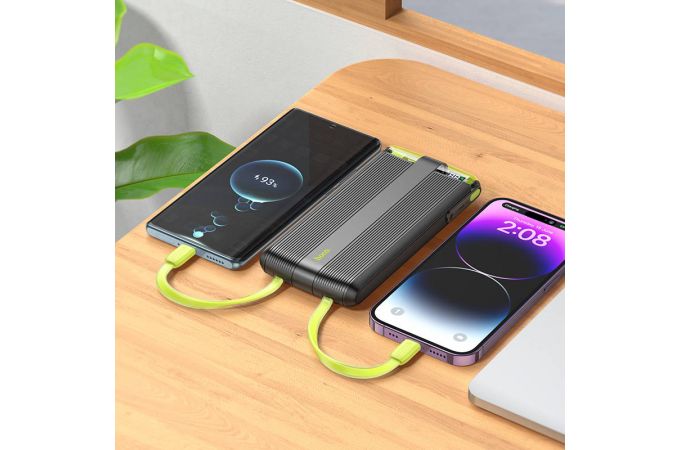 Универсальный дополнительный аккумулятор Power Bank HOCO J127A PD20W (10000 mAh) (черный)