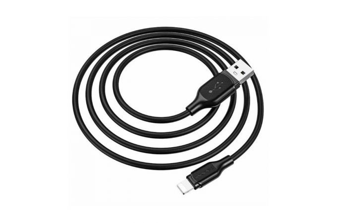 Кабель USB - Lightning BOROFONE BX42 2.4A 1м Черный