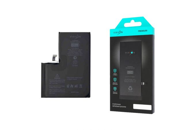 Аккумулятор для iPhone 14 Pro Max (Vixion) усиленная (4700 mAh) с монтажным скотчем