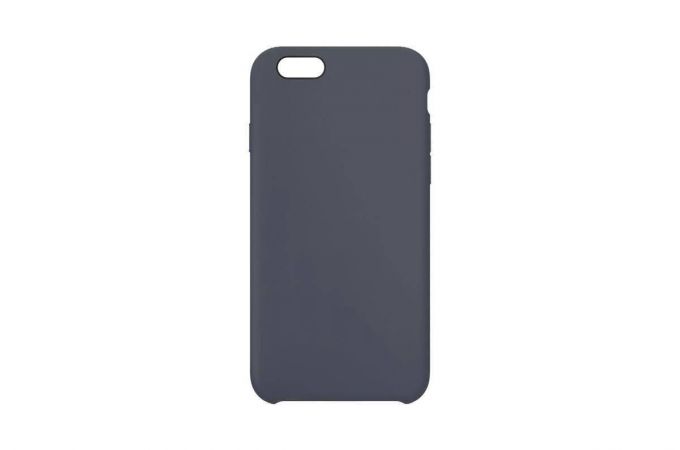 Чехол для iPhone 6/6S Silicone Case Soft Touch (синий кобальт)