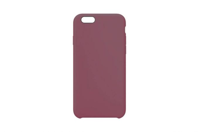 Чехол для iPhone 6 Plus/6S Plus Silicone Case Soft Touch (красная роза) 36