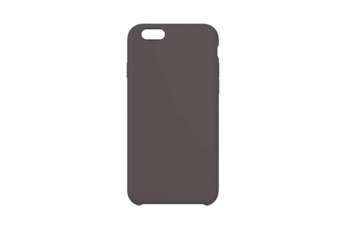 Чехол для iPhone 6 Plus/6S Plus Silicone Case Soft Touch (угольно-серый) 15