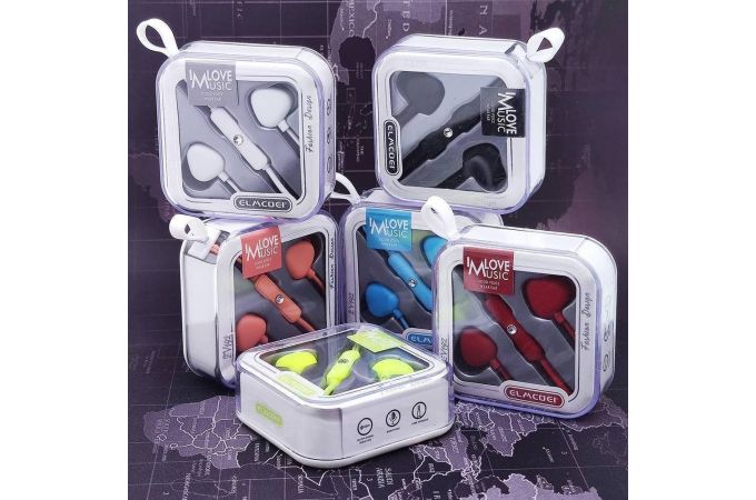 Наушники вакуумные проводные ELMCOEI EV-192 (цвет в ассортименте)