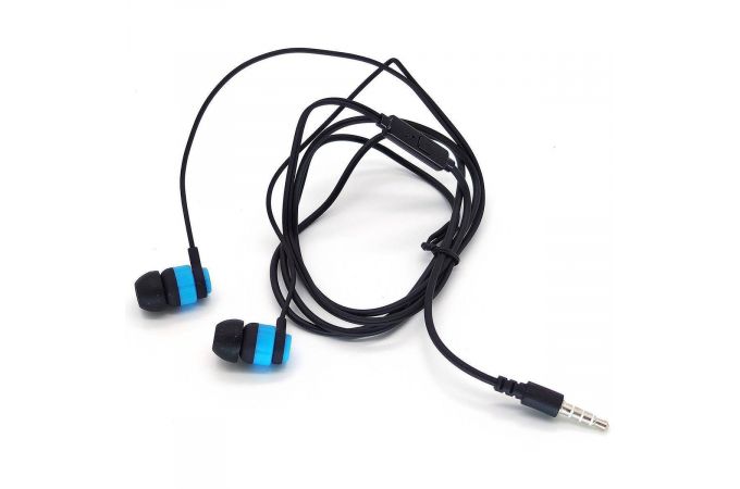 Наушники вакуумные проводные Орбита OT-ERG04 (синий)