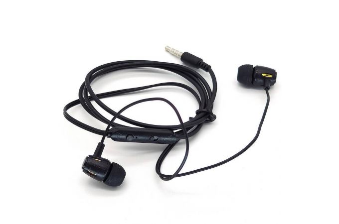 Наушники вакуумные проводные Орбита OT-ERG10 (черный)