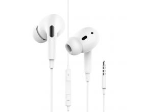Наушники вакуумные проводные Орбита OT-ERG53 (белый)