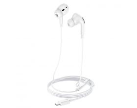 Наушники вакуумные проводные Орбита OT-ERG53 штекер Lightning (белый)