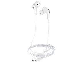 Наушники вакуумные проводные Орбита OT-ERG53 штекер Type-C (белый)