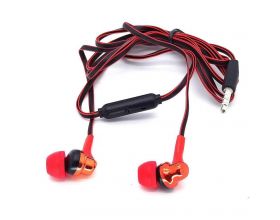 Наушники вакуумные проводные Орбита OT-ERG52 (красный)
