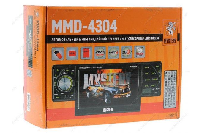 Автомагнитола Mystery DVD MMD-4304