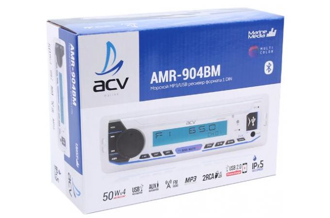 Автомагнитола ACV MP3/WMA AMR-904BM