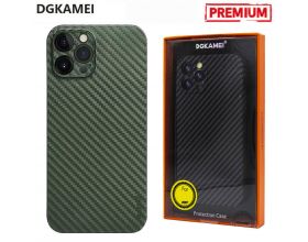 Чехол для телефона DGKAMEI Carbon iPhone 12 PRO (зелёный)