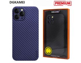 Чехол для телефона DGKAMEI Carbon iPhone 13 (синий)