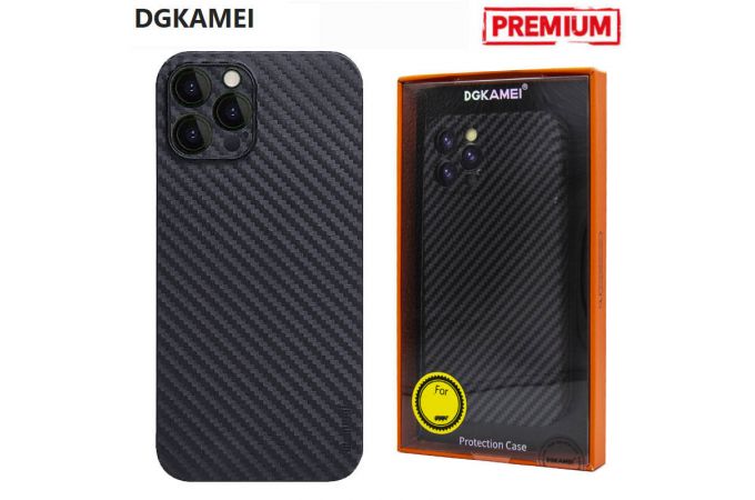 Чехол для телефона DGKAMEI Carbon iPhone 14 PLUS (чёрный)