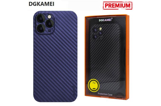 Чехол для телефона DGKAMEI Carbon iPhone 14 PLUS (синий)