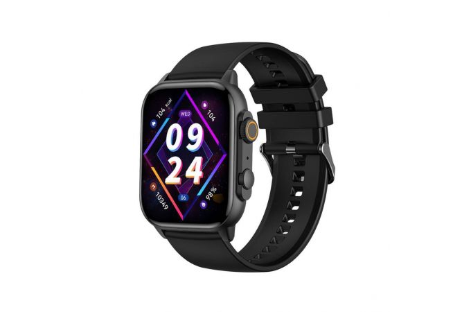 Смарт часы XO J9 AMOLED Screen Chu Bird Magnetic Square Sports Talking 1.952\' 47.2mm Black