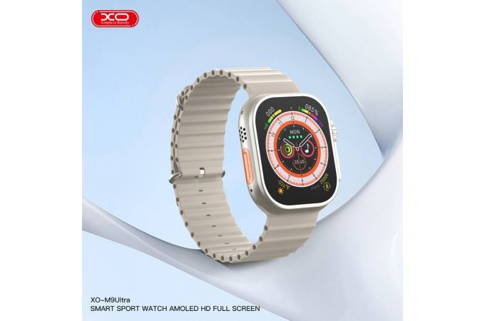 Смарт часы XO M9Ultra AMOLED Screen Nine Generation Wireless Charging Sports Talking Sports Edition 2.0\' 49mm Black