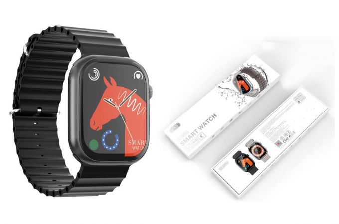 Смарт часы XO W8 PRO Wireless Charging Intelligent Sports Call 2.01‘ 49mm ( calling version ) Black