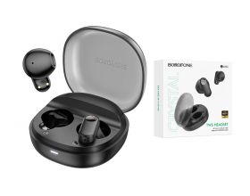 Наушники вакуумные беспроводные BOROFONE BW54 Lucky  true wireless BT headset Bluetooth (черный)