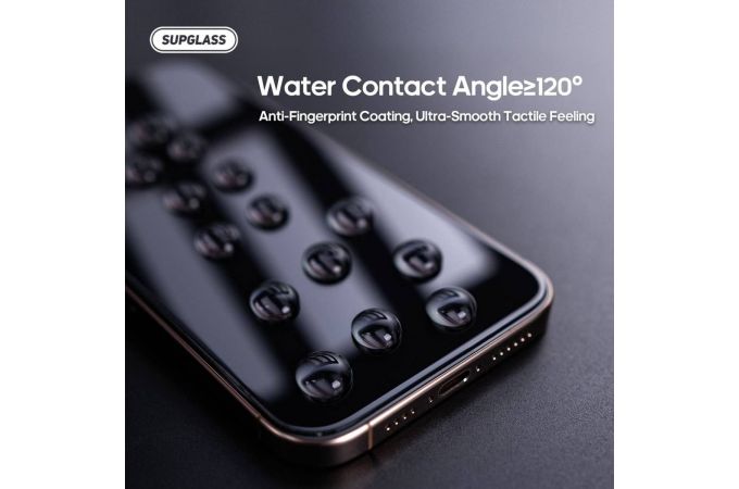 Защитное стекло Supglass SG-02 без черных рамок Transparent Glass All Clear For IPhone 14 Pro (6.1)