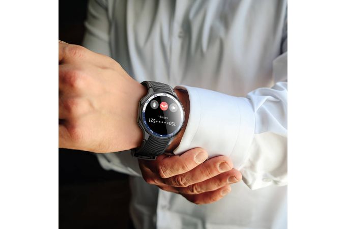 Смарт часы HOCO Y24 AMOLED Smart sports watch (черный)