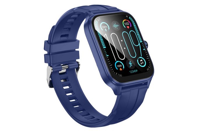 Смарт часы HOCO Y27 Smart sports watch (голубой)